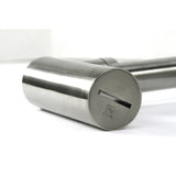 Solid Brass Round Bottle Modern P Trap in Chrome Finish Basin Sink Waste Trap Adjustable Drain Tube Kit Extra Long Bottle