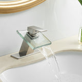 Solid Brass Single-handle Bathroom Faucet,and Pop-up Drain - 2.6 inches high x 4.9 inches deep spout reach