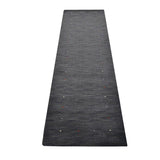 Solid Color Modern Hand Knotted Gabbeh Area Rug Indian Oriental Carpet