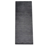 Solid Color Modern Hand Knotted Gabbeh Area Rug Indian Oriental Carpet