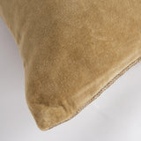 Solid Cotton Welted Pillow Cover