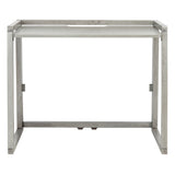 Solid Farmhouse Folding Desk Dark Grey