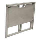 Solid Farmhouse Folding Desk Dark Grey
