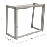 Solid Farmhouse Folding Desk Dark Grey