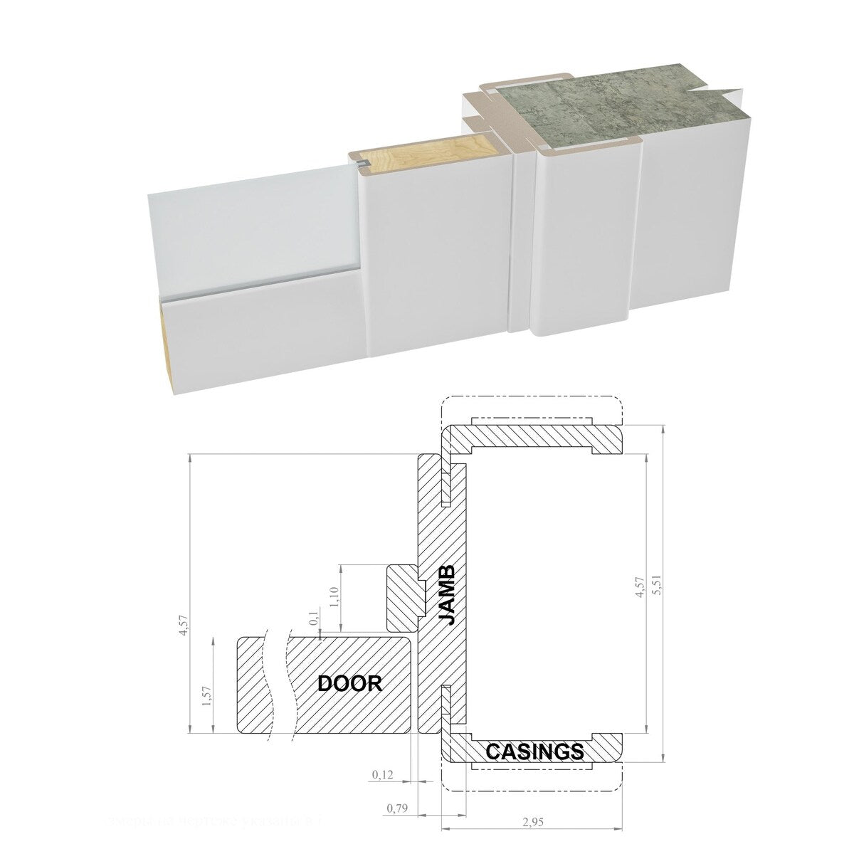Solid French Double Doors Frosted Glass 9 Lites / Felicia 3309 White
