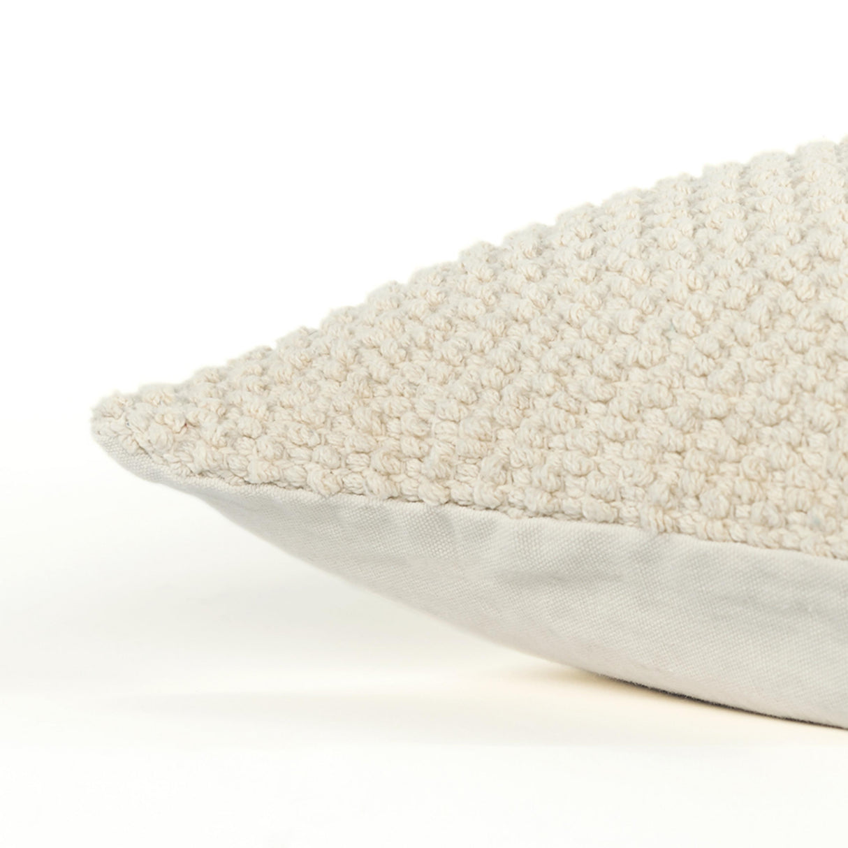 Solid Light Texture Pillow Cover