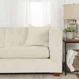 Solid Light Texture Pillow Cover
