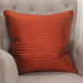 Solid Quilted Decorative Pillow or Pillow Cover