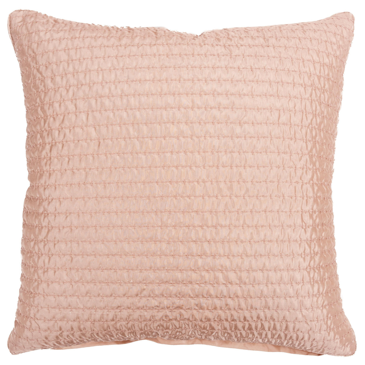 Solid Quilted Decorative Pillow or Pillow Cover