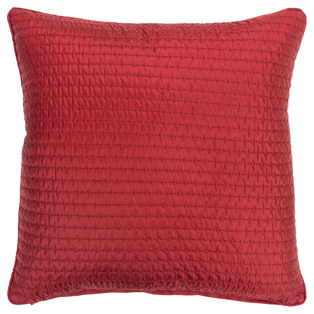 Solid Quilted Decorative Pillow or Pillow Cover