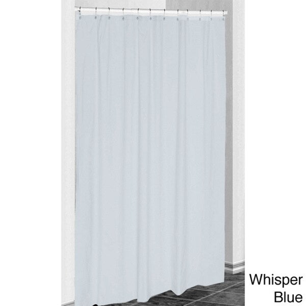 71 x 74 Solid Shower Curtain