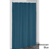71 x 74 Solid Shower Curtain