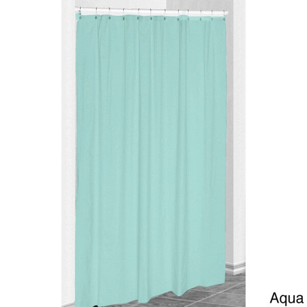 71 x 74 Solid Shower Curtain