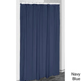 71 x 74 Solid Shower Curtain