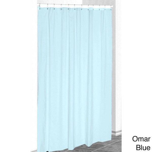 71 x 74 Solid Shower Curtain
