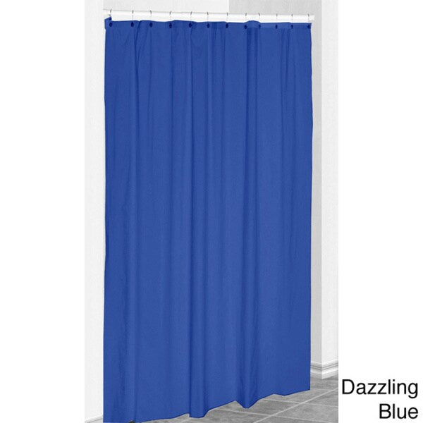 71 x 74 Solid Shower Curtain