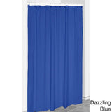 71 x 74 Solid Shower Curtain