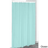 71 x 74 Solid Shower Curtain