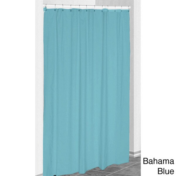 71 x 74 Solid Shower Curtain