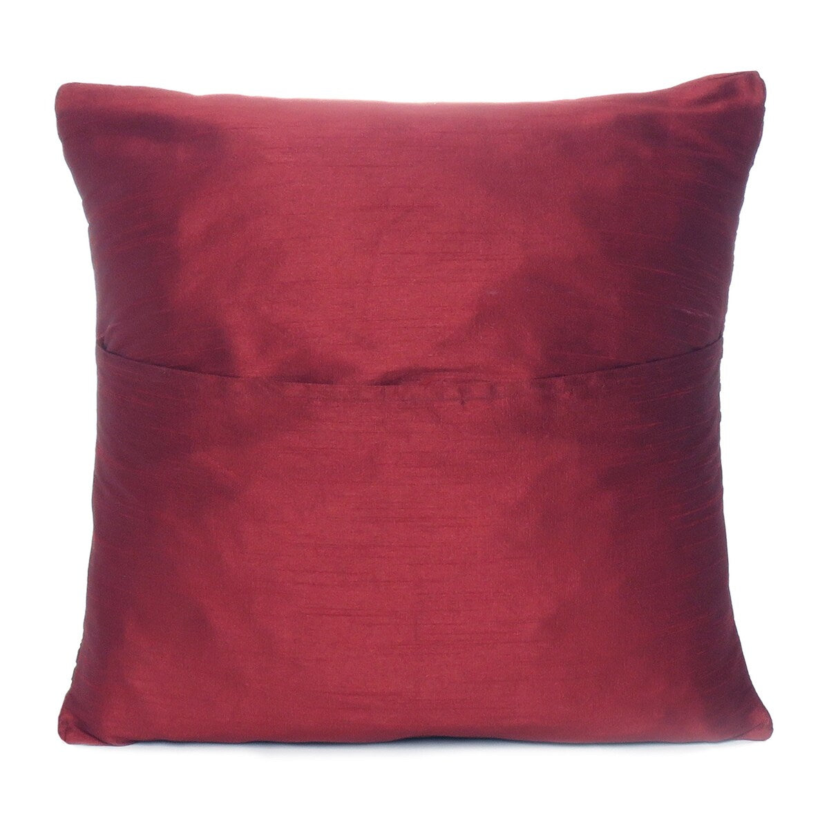 Solid Throw pillow Polydupion Decorative Brocade Cushion Cover Set of 2