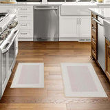 Solid Washable Non-Slip Backing 2 Piece Bath Rug Set by Superior