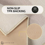 Solid Washable Non-Slip Backing 2 Piece Bath Rug Set by Superior