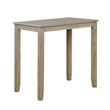Solid Wood 3-piece Compact Dining Set