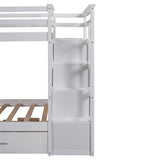 Solid Wood Bunk Bed for Kids