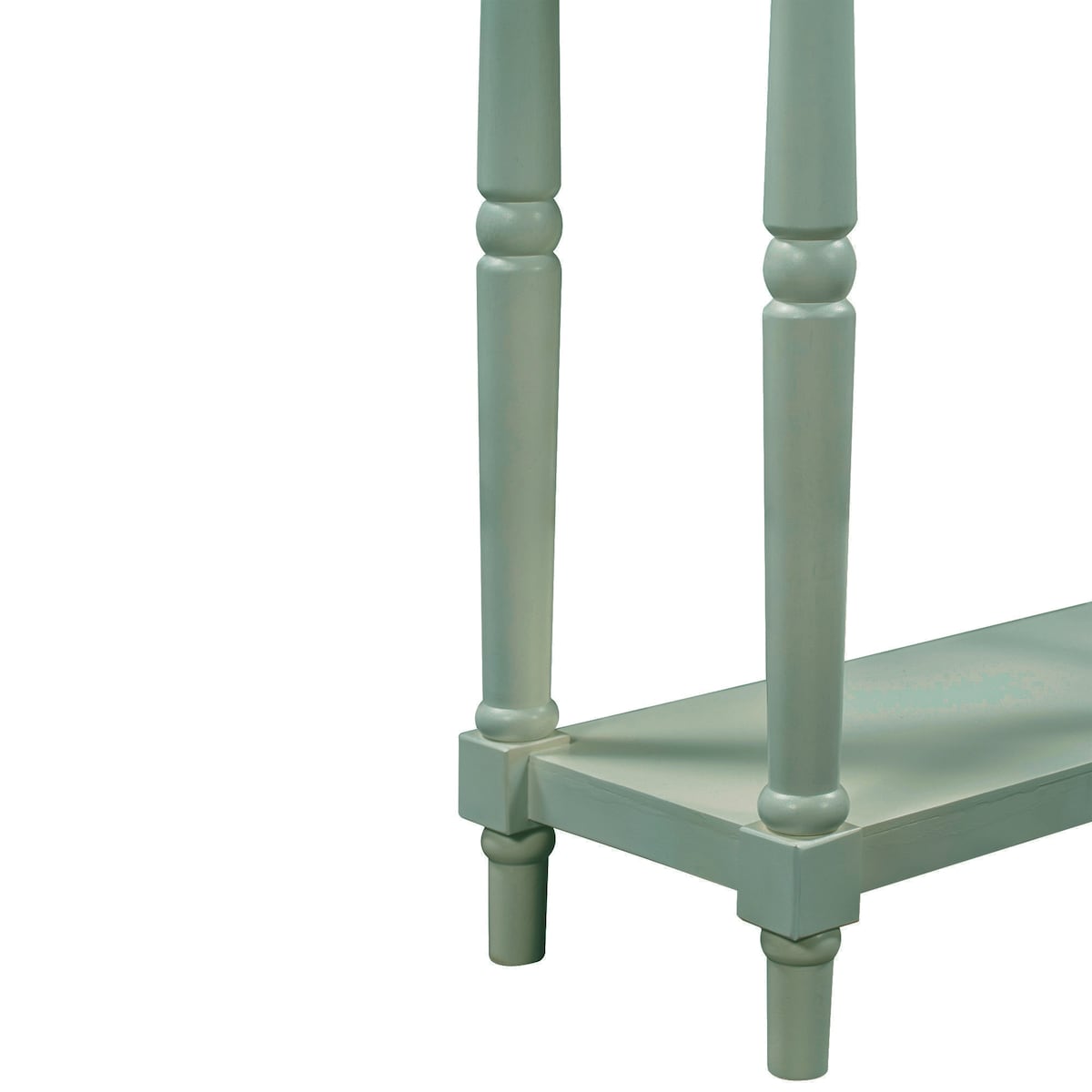 Solid Wood Console Table, Classic Entryway Table with Storage Shelf and Drawer for Home