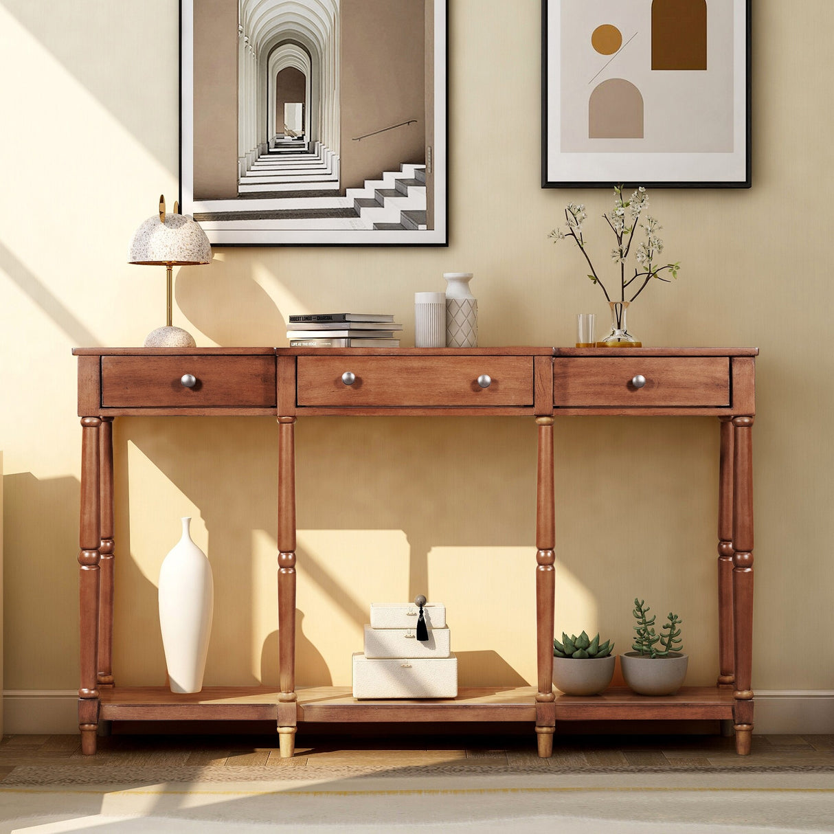 Solid Wood Console Table
