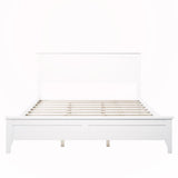 Solid Wood Queen Platform Bed