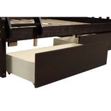 Solid Wood Twin Over Full Bunk Bed