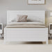 Solid & Stable Wood Full Size Platform Bed Frame