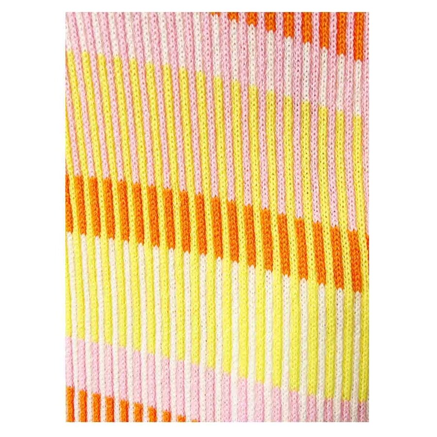Solid & Striped Women's Striped Maxi Dress Swim Cover-Up (S, Orange Multi)