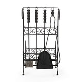 Solis Log Rack and Tool Set by Christopher Knight Home - 22.00" W x 16.00" L x 31.00" H