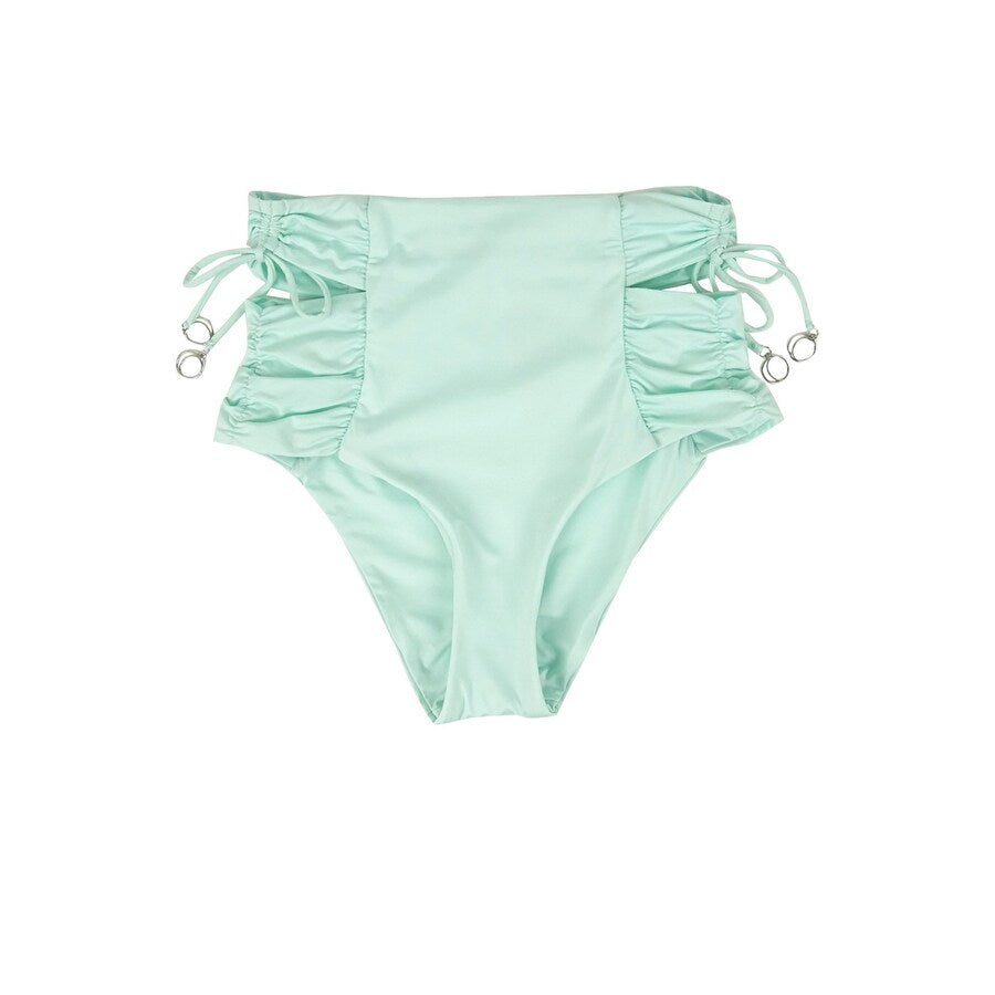 Soluna Women's Cutout High-Waist Bikini Swim Bottom Separates Swimsuit