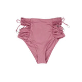 Soluna Women's Cutout High-Waist Bikini Swim Bottom Separates Swimsuit
