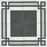 Merola Tile Twenties Corner 7-3/4" x 7-3/4" Ceramic Floor and Wall Trim