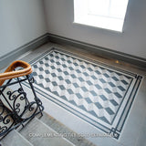 Merola Tile Twenties Corner 7-3/4" x 7-3/4" Ceramic Floor and Wall Trim