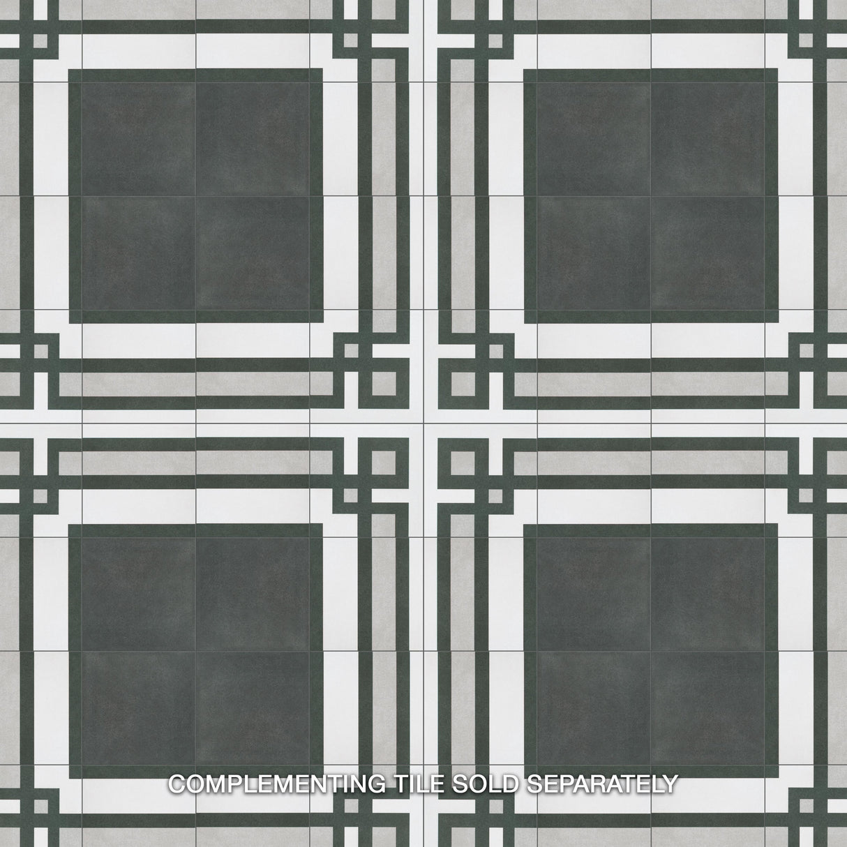 Merola Tile Twenties Corner 7-3/4" x 7-3/4" Ceramic Floor and Wall Trim