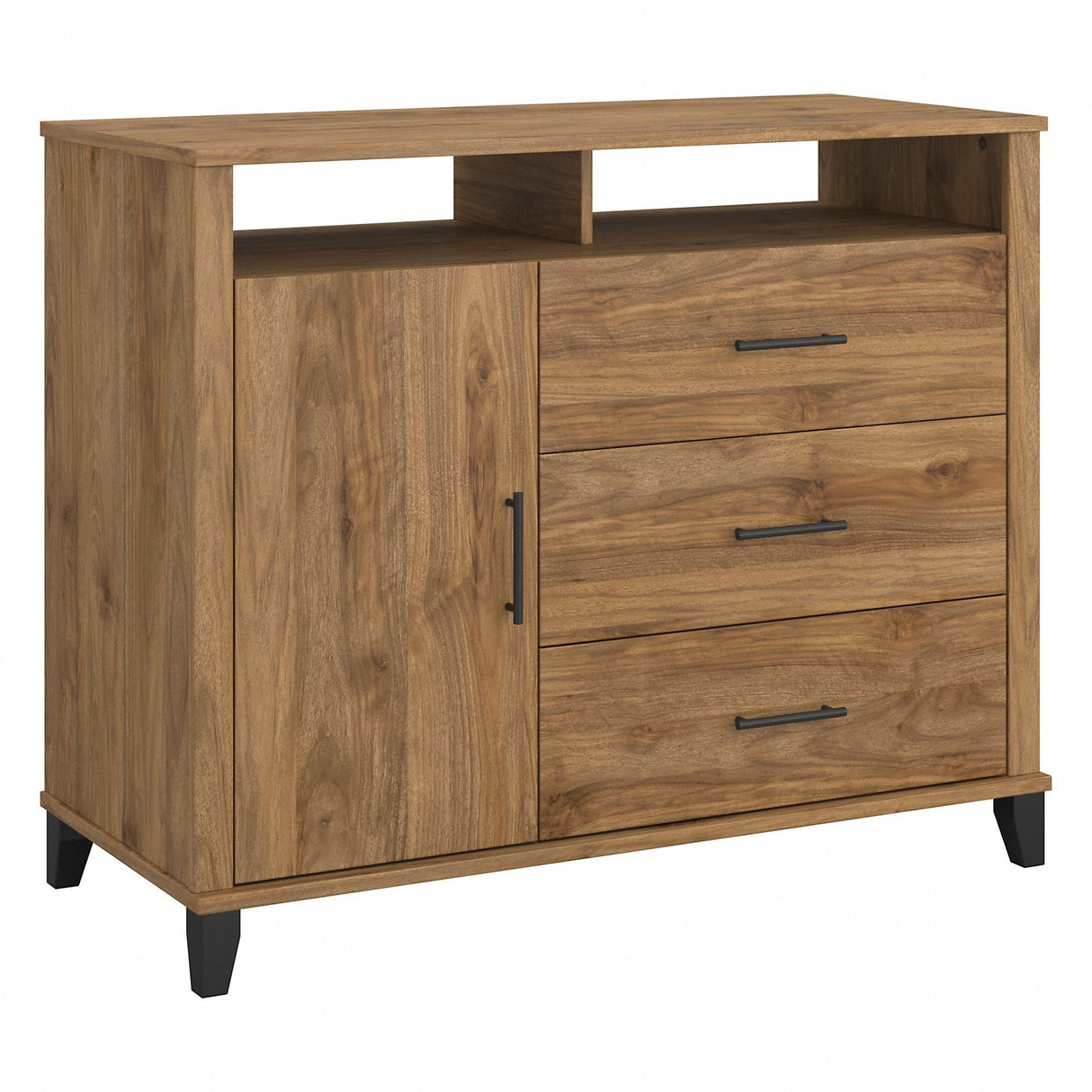 Somerset 3 Drawer Dresser and Bedroom TV Stand by Bush Furniture