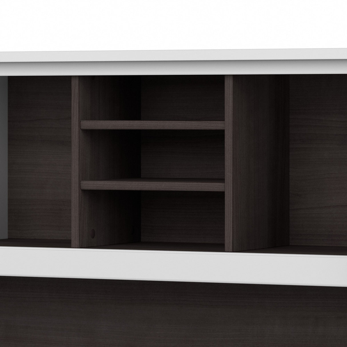 Somerset 72W Office Desk with Hutch and File Cabinet by Bush Furniture