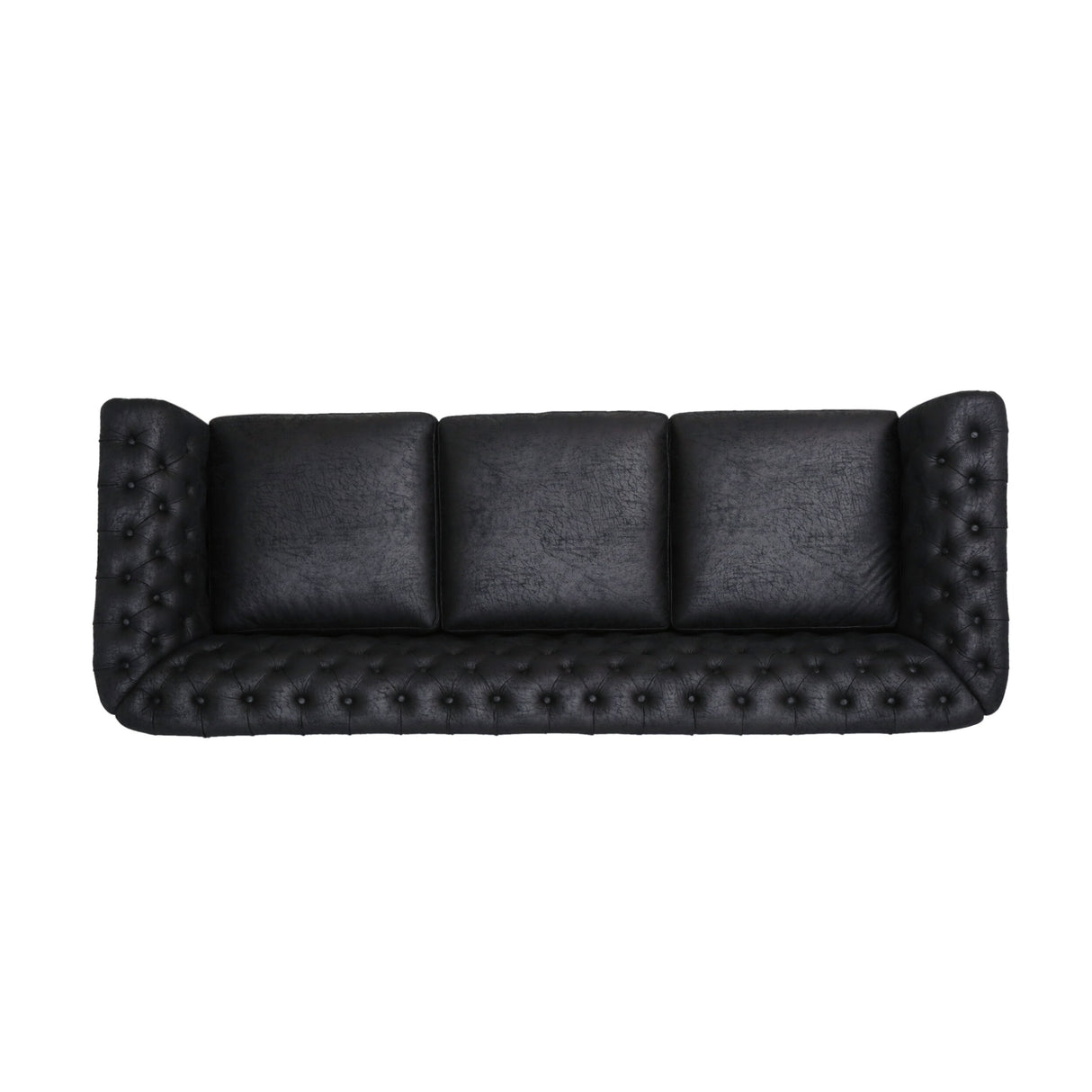 Somerville Microfiber Chesterfield Sofa by Christopher Knight Home