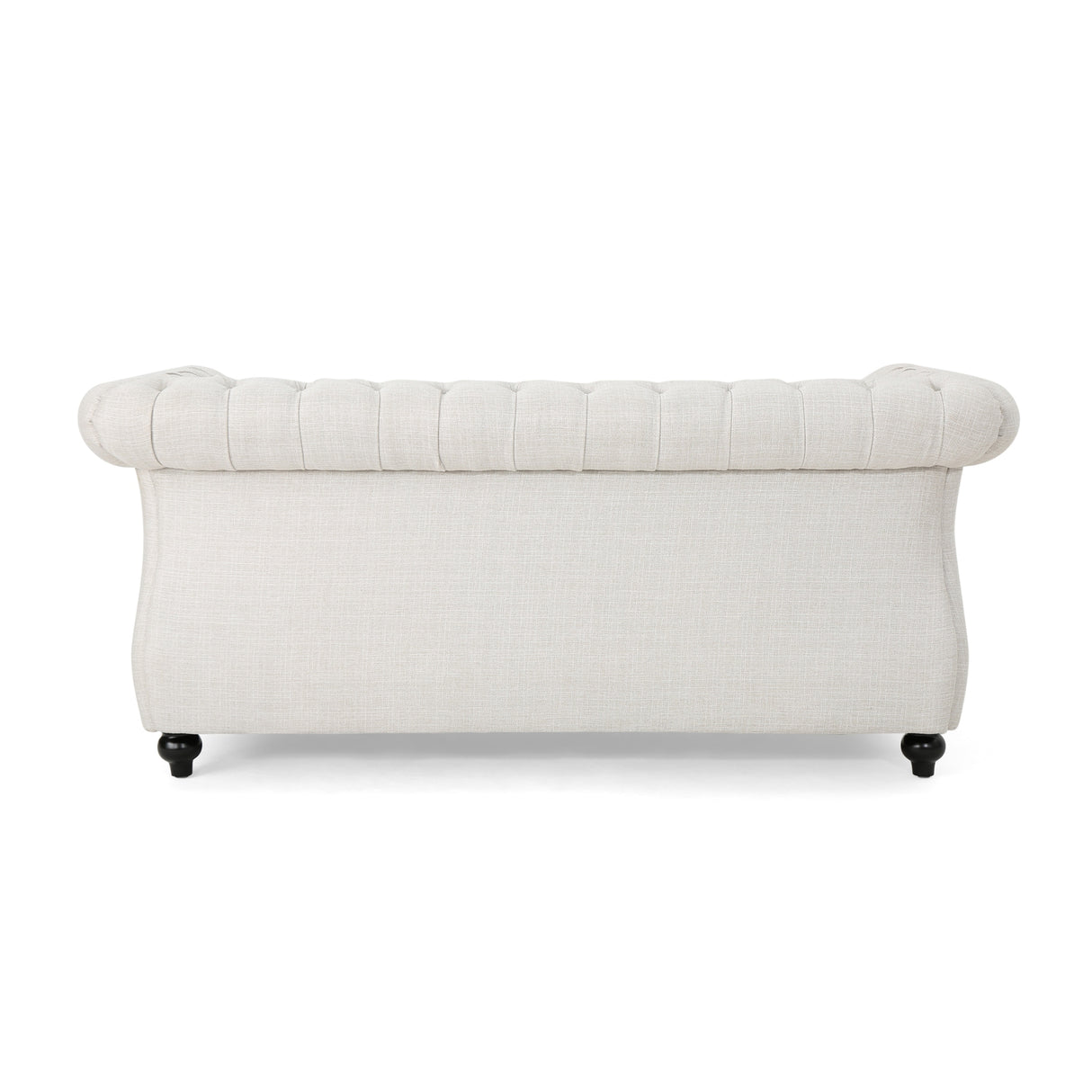 Somerville Upholstered Chesterfield Nailhead Loveseat by Christopher Knight Home