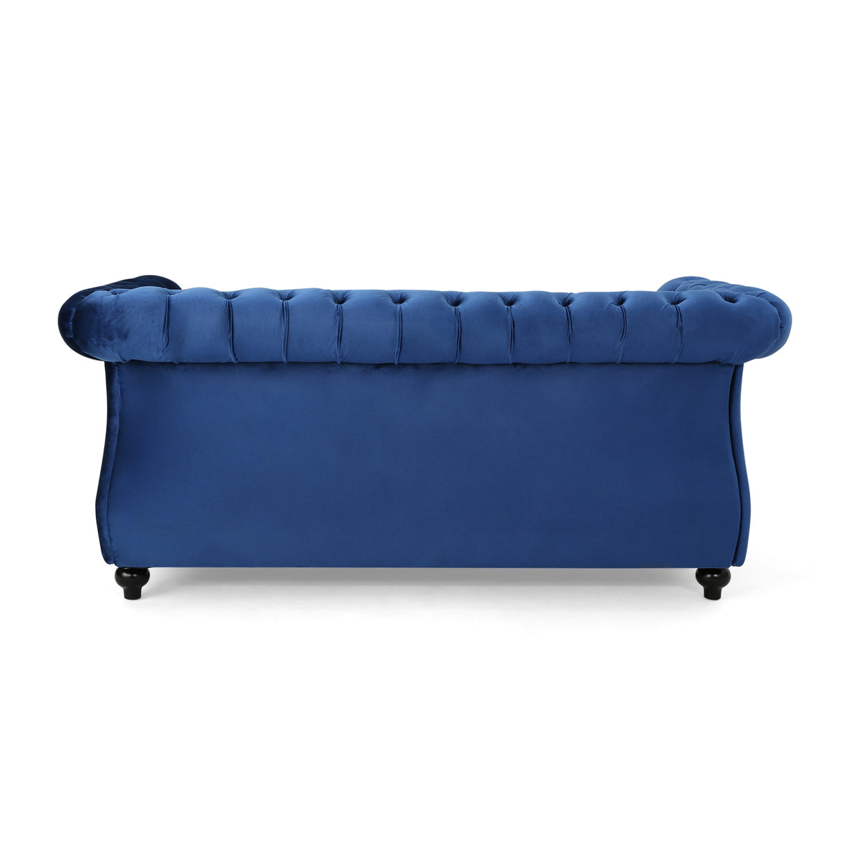 Somerville Upholstered Chesterfield Nailhead Loveseat by Christopher Knight Home