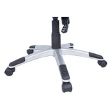 Somette Black and White 2-Tone Adjustable Computer Chair
