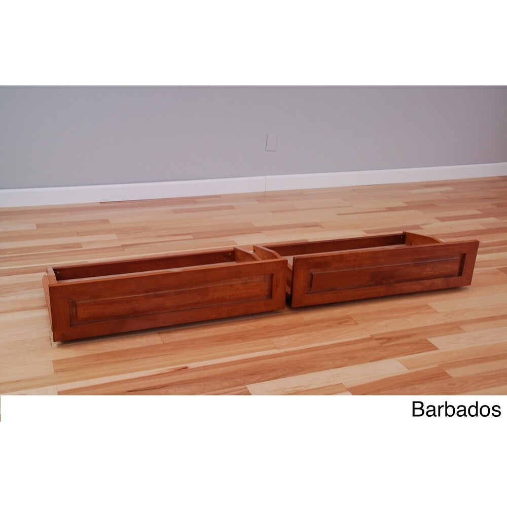 Porch & Den Dent Full Size Futon Storage Drawers