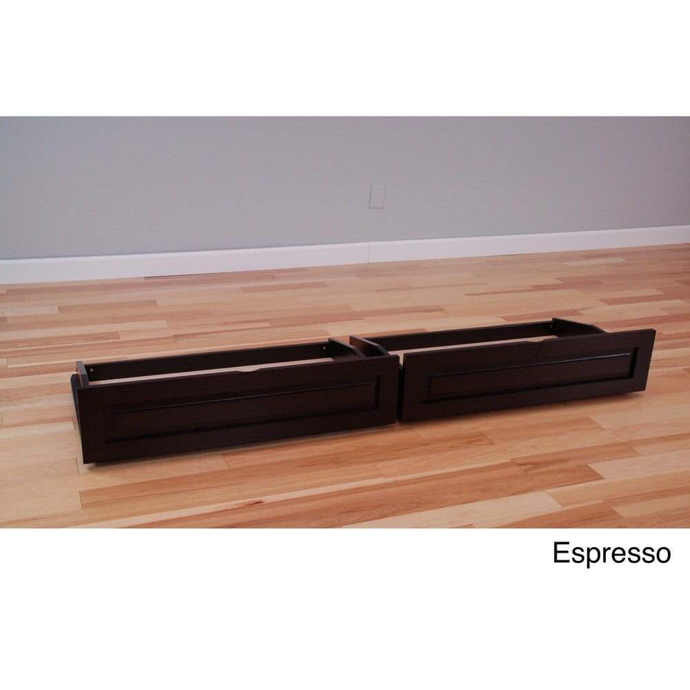 Porch & Den Dent Full Size Futon Storage Drawers