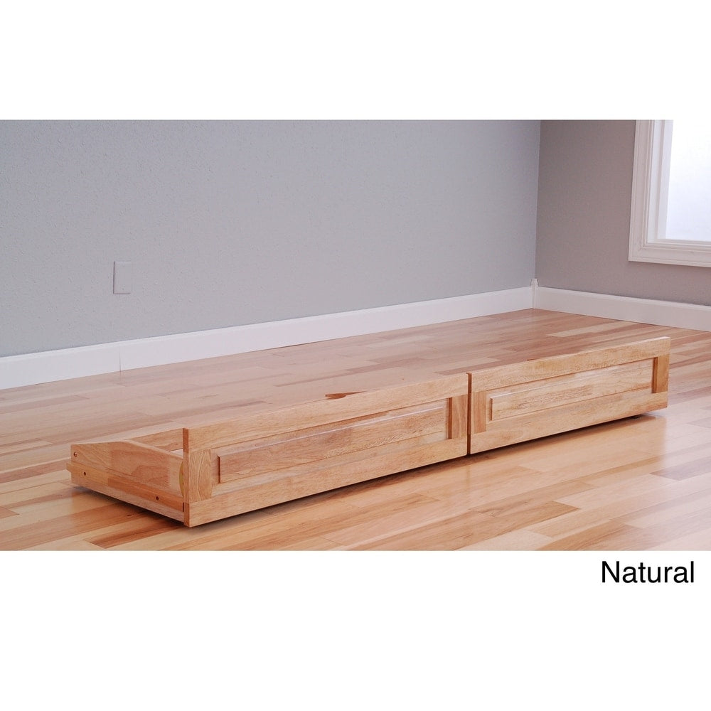 Porch & Den Dent Full Size Futon Storage Drawers