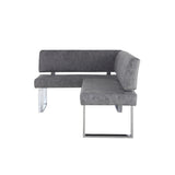 Somette Gene Table, Nook and Bench Dining Set